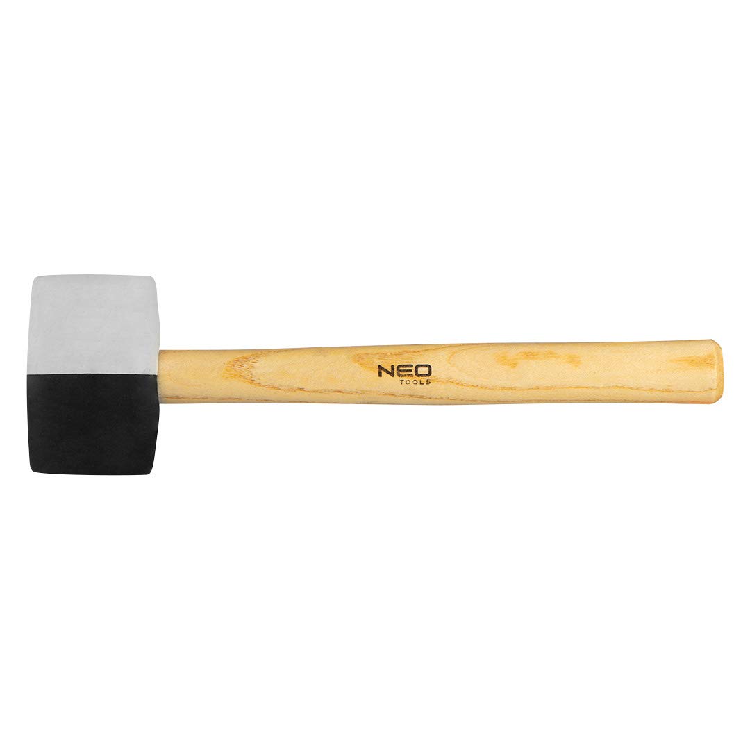 NEO TOOLS maillet caoutchouc 63 mm 680 g manche bois