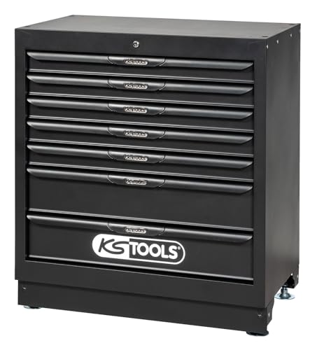KS Tools 810.8002 bloc 7 tiroirs 34" acier à roulements