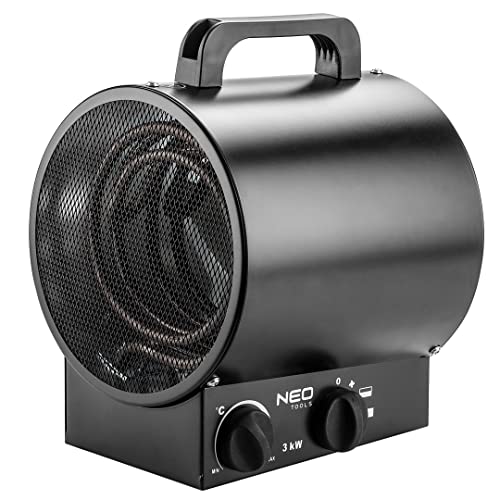 NEO TOOLS chauffage industriel inox 2 kW acier électrique