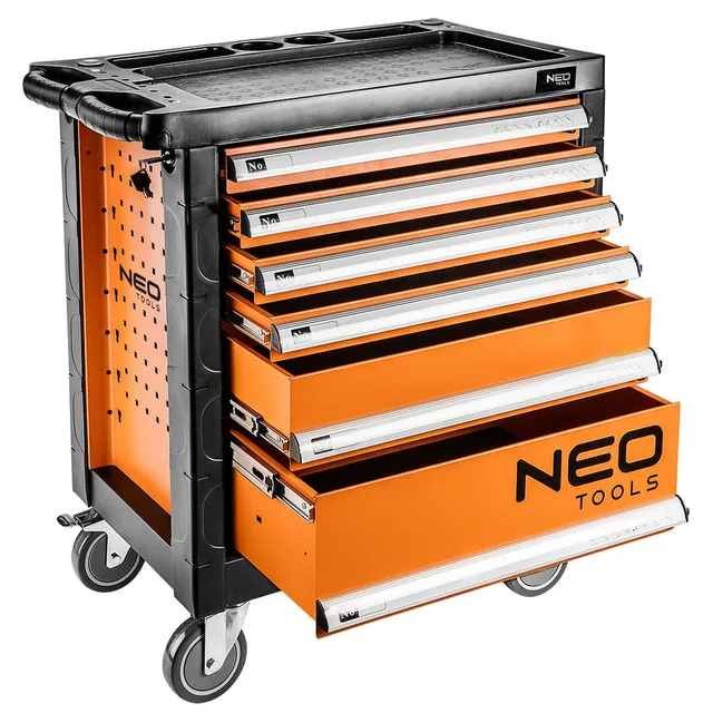 NEO TOOLS 84-223 servante atelier 6 tiroirs vide