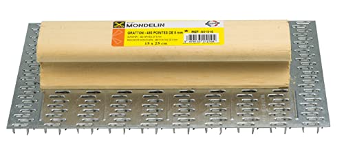 Mondelin taloche gratton bois 15x25 cm 480 pointes lot 6