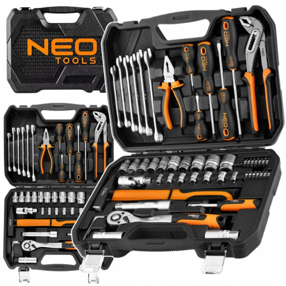 NEO Tools 08-684 mallette à outils 56 pièces complète