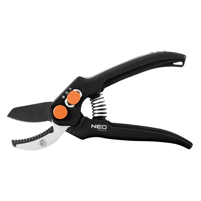 NEO TOOLS sécateur à enclume 185 mm coupe 15 mm bois dur