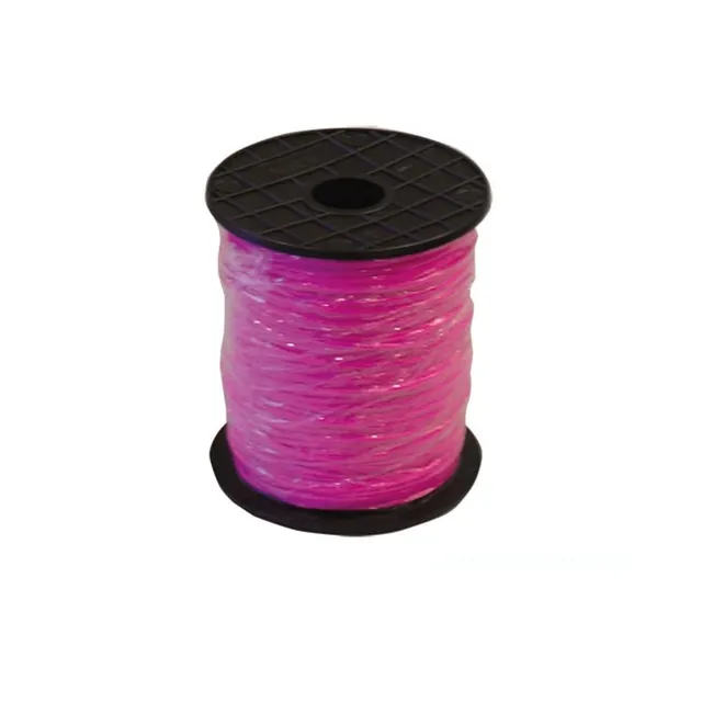 Mondelin tresse bobine 200 m rose fluo cordeau 80 kg