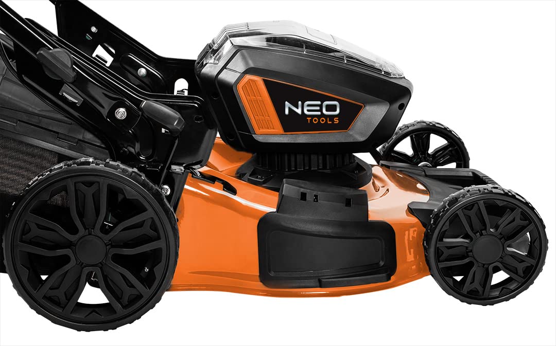 NEO TOOLS Tondeuse gazon sans fil 36 V 450 mm 50 L