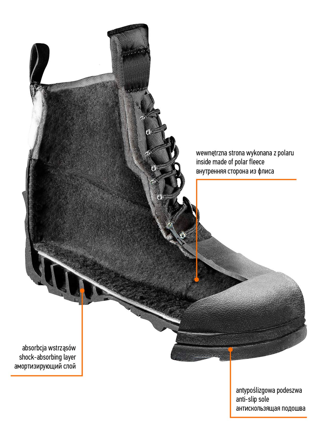 NEO TOOLS Chaussures de travail noires 40 EU homme