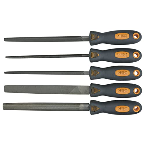 NEO TOOLS 37-610 jeu de limes 5 pièces acier T12