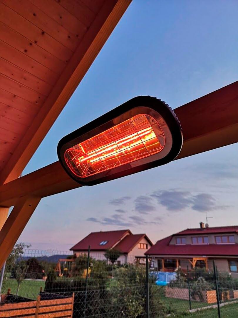 NEO TOOLS chauffage infrarouge terrasse 2000 W IP65
