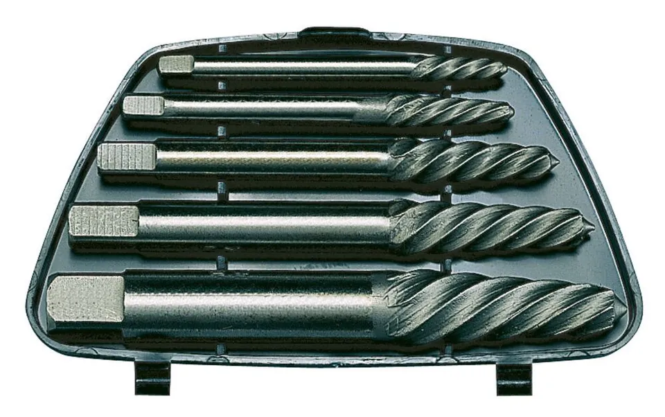 Teng Tools extracteurs de vis spirale coffret 5 pièces