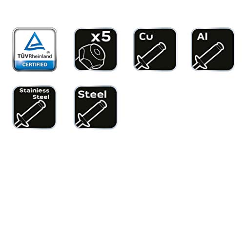 NEO TOOLS pince à rivets bras long 5 embouts pro