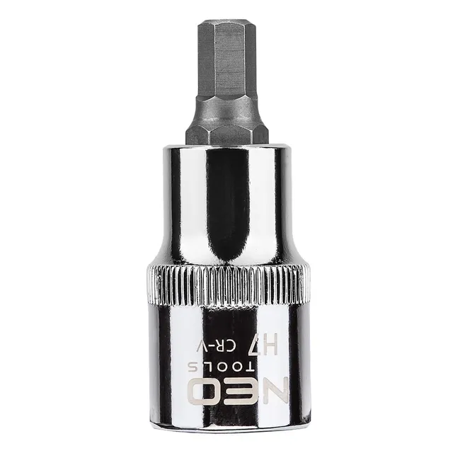 NEO TOOLS 08-772 douille embout 1/2" H7 x 55 mm CrV