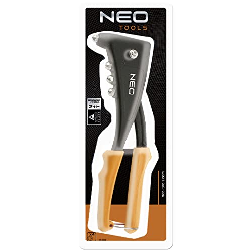 NEO pince à riveter compacte 250 mm rivets 2,4-5 mm