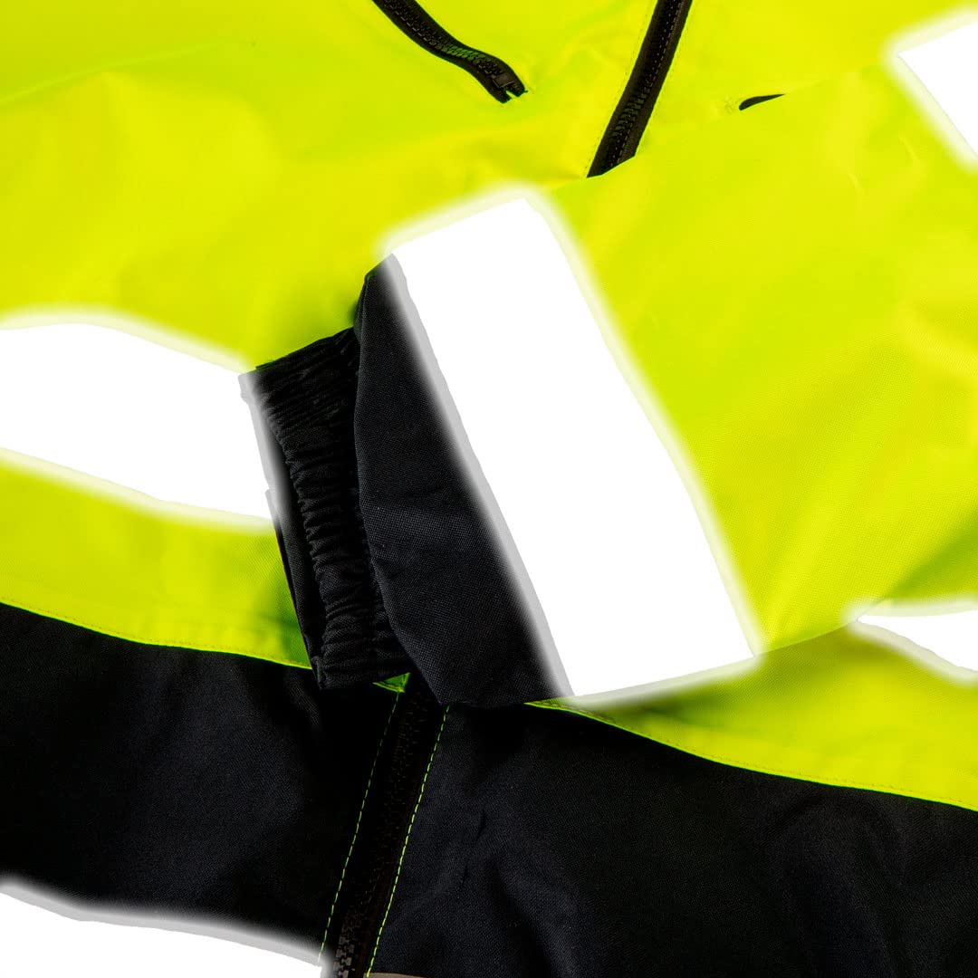 NEO TOOLS X veste travail jaune fluo chaude imperméable