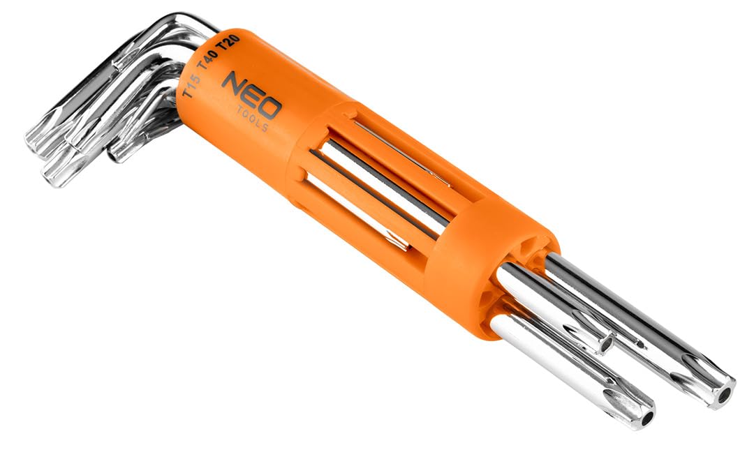 NEO TOOLS 09-524 jeu 8 clés torx coudées T10H-T50H