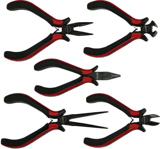 KS Tools 500.7020 jeu de pinces précision 5 pièces 110-160 mm