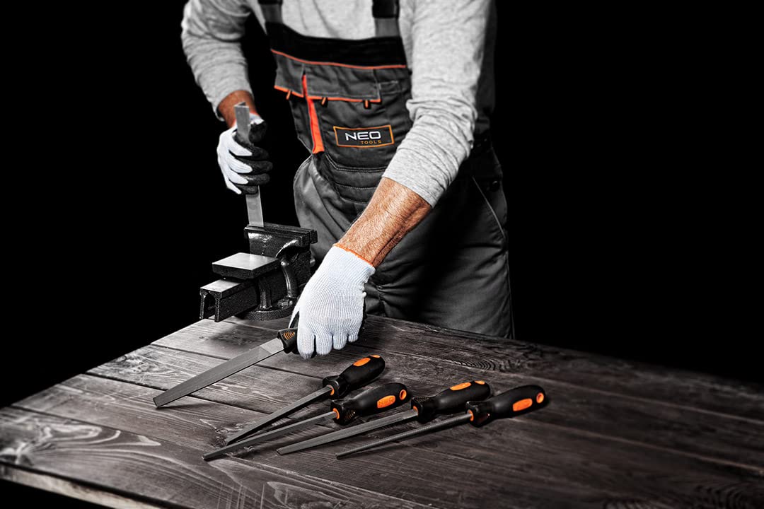 NEO TOOLS 37-122 lime demi-ronde métal 200 mm