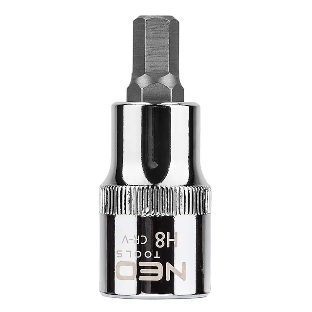 NEO TOOLS 08-773 Douille tournevis 1/2" H8 chrome-vanadium