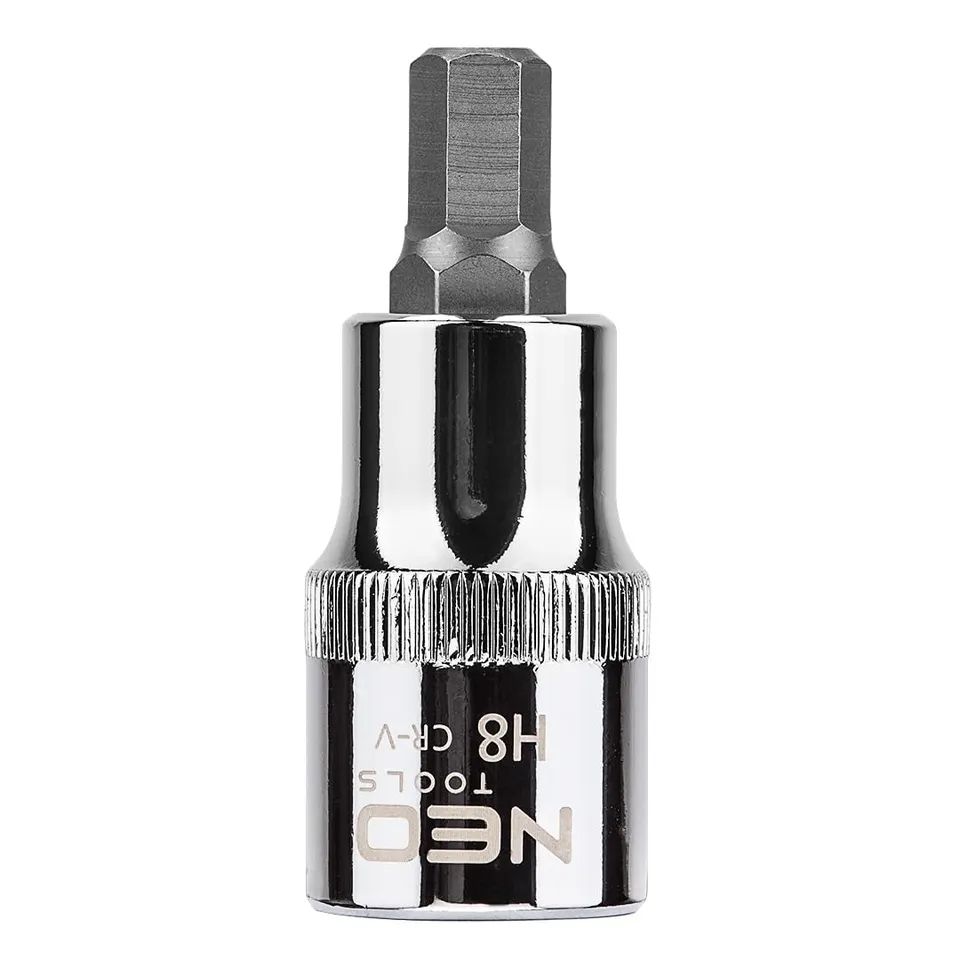 NEO TOOLS 08-773 Douille tournevis 1/2" H8 chrome-vanadium