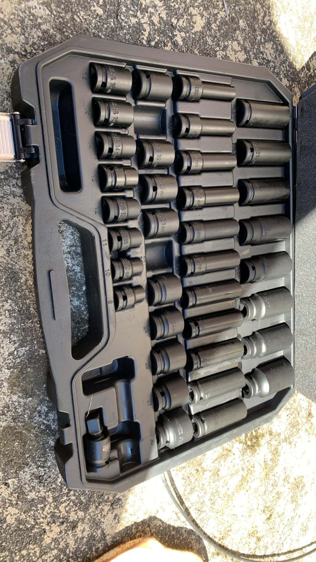KS Tools 515.0065 Coffret douilles à choc 1/2" 40 pièces 9-30 mm