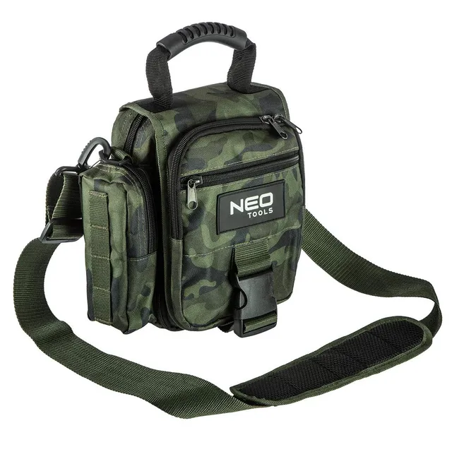 NEO TOOLS Sac à Outils Camo Pliable Polyester 8 Poches
