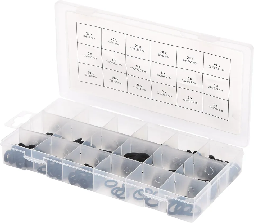 KS Tools 970.0180 Assortiment 225 Joints Toriques 3-22 mm