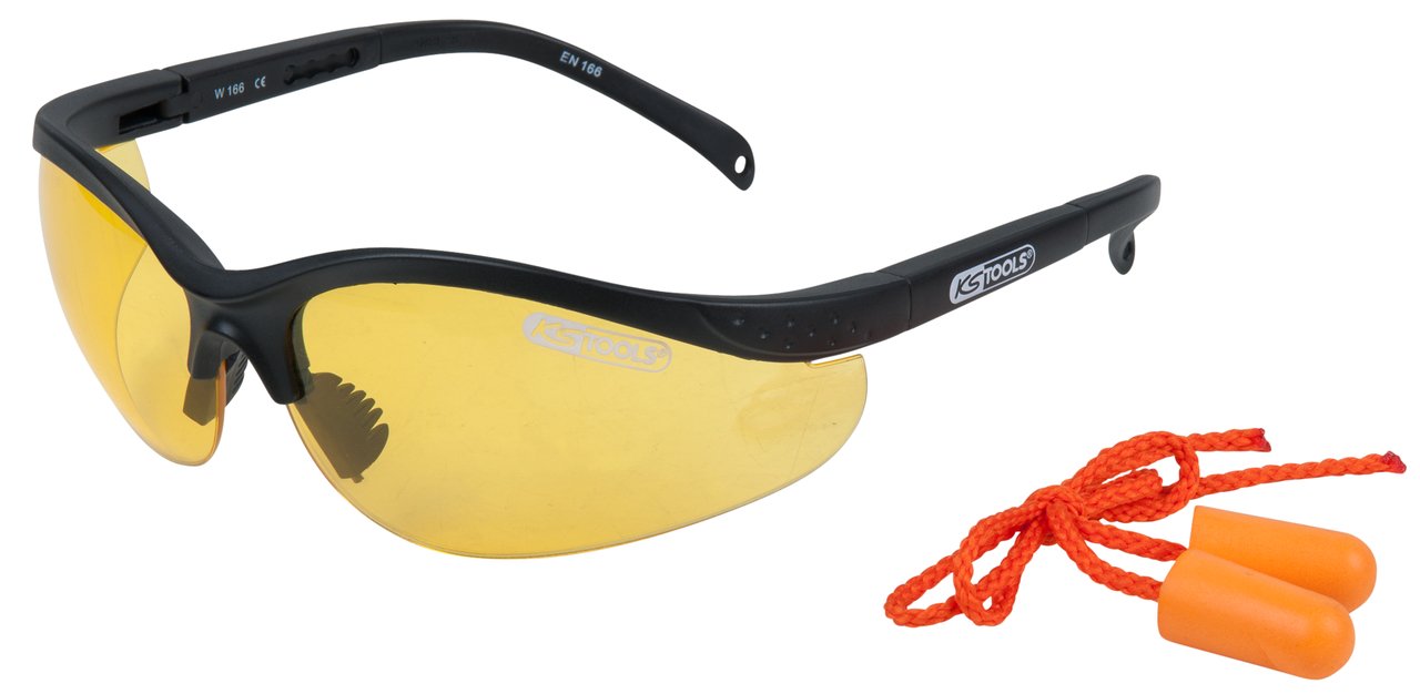 KS TOOLS 310.0170 lunettes de protection noires