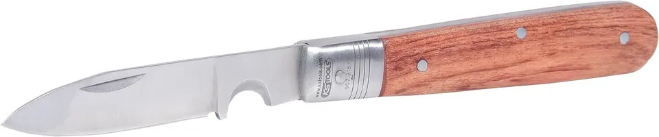 KS Tools 907.2187 couteau électricien lame droite