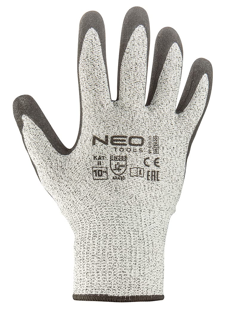 NEO TOOLS gants anti-coupure nitrile 4X43D polyester D