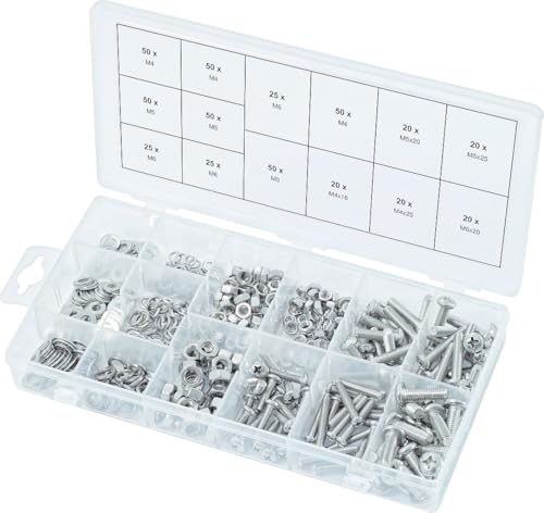 KS Tools 970.0510 assortiment vis inox 475 pcs atelier