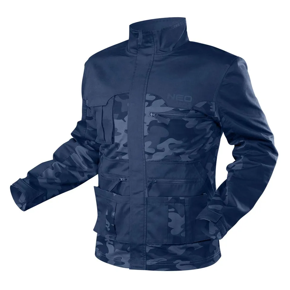 NEO TOOLS veste travail camo homme coton stretch