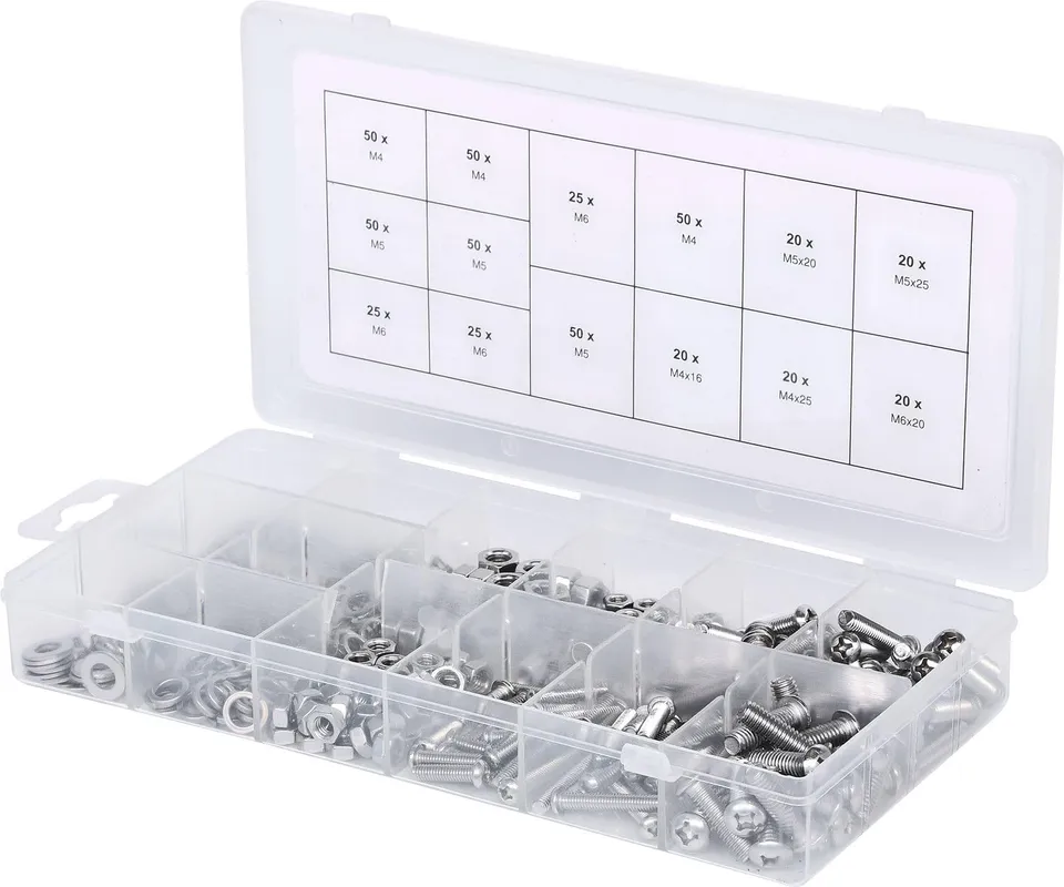 KS Tools 970.0510 assortiment vis inox 475 pcs atelier