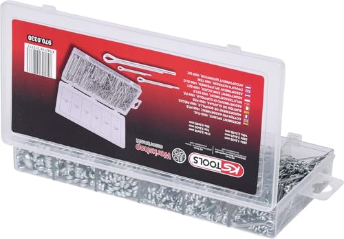 KS Tools 970.0330 assortiment goupilles 1000 pcs