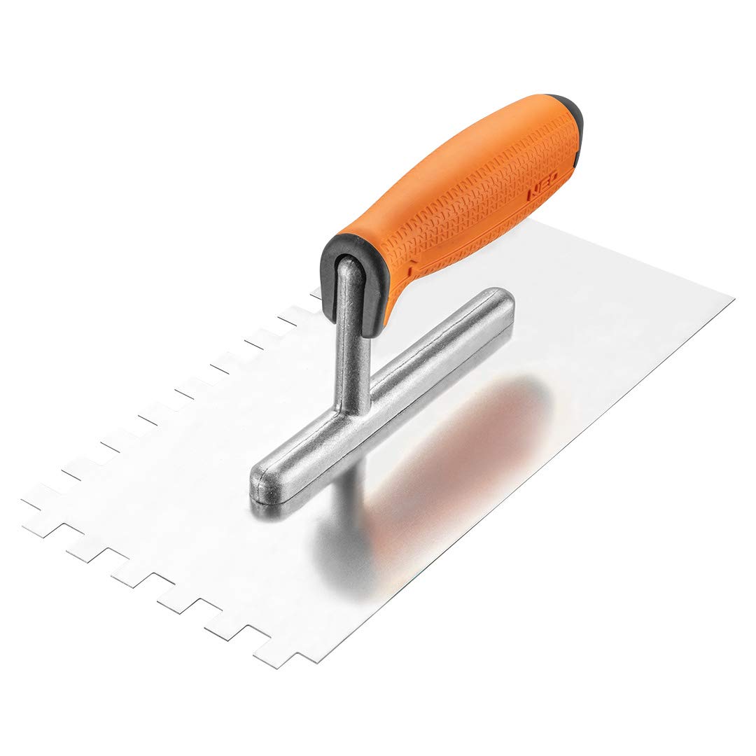 NEO TOOLS Truelle Lissage Dentelée 6x6x6 mm inox