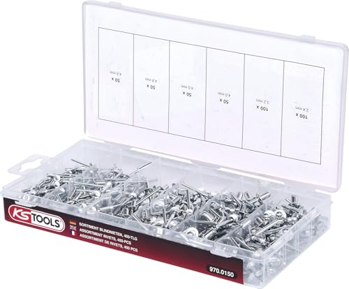 KS Tools 970.0150 assortiment rivets x400 pro