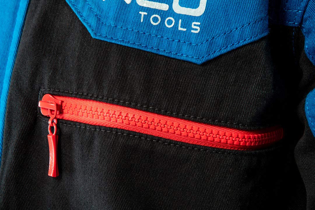 NEO Tools HD+ veste de travail homme coton bleu-noir