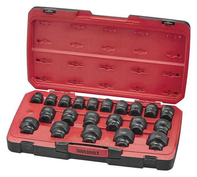 MECCA PRO Coffret 23 douilles à choc 3/4" en pouces