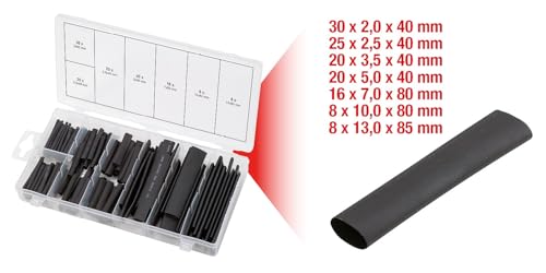 KS Tools 970.0230 assortiment gaine thermorétractable 127 pièces