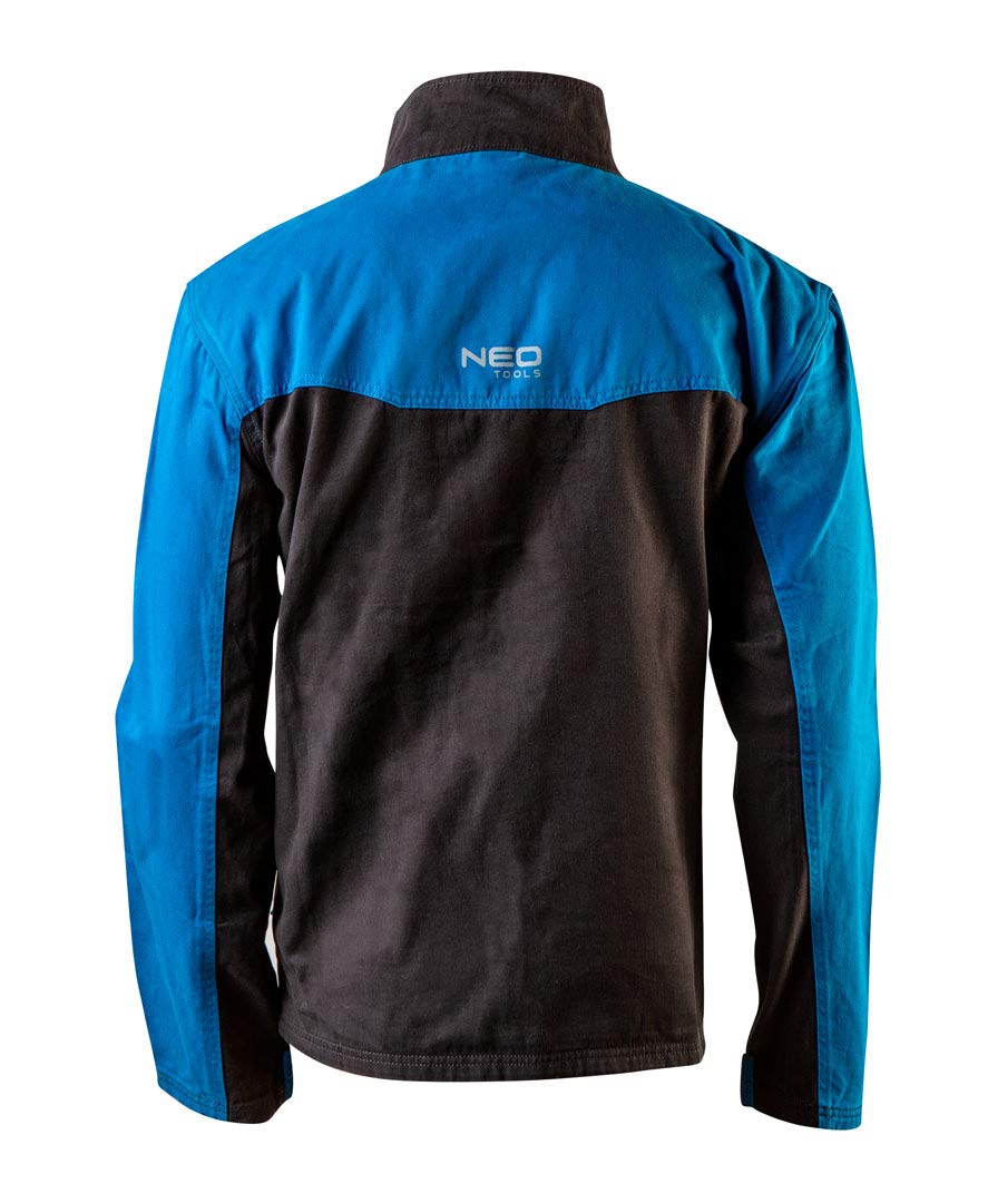 NEO Tools HD+ veste de travail homme coton bleu-noir