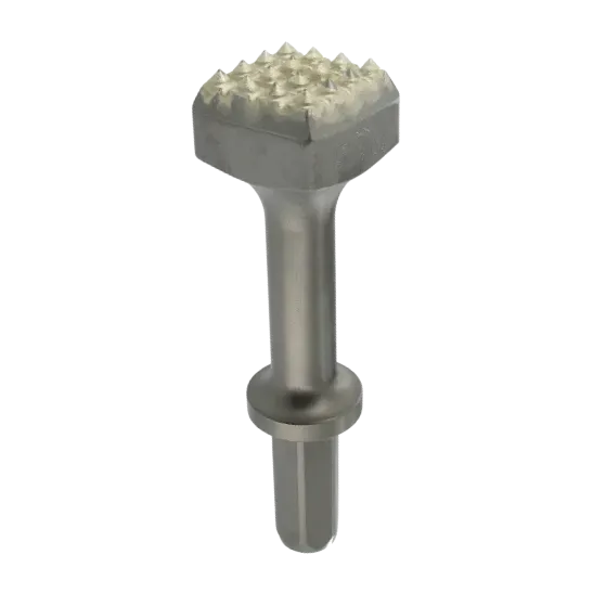 Guillet P1950H boucharde carbure dents texturage