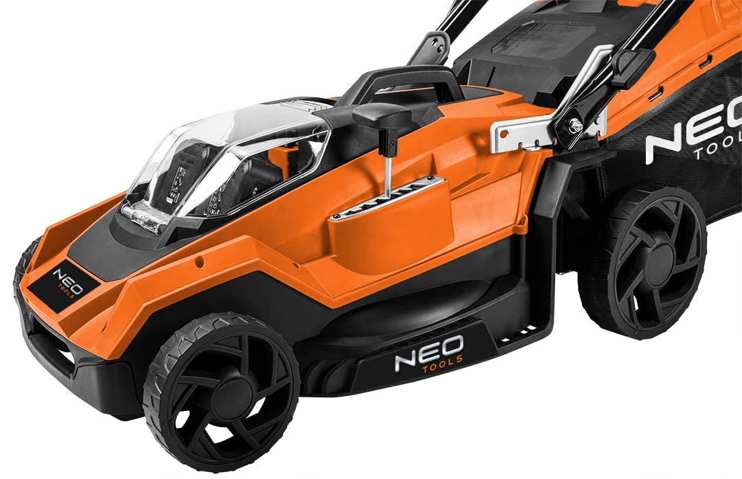 NEO TOOLS tondeuse sans fil 36 V 400 mm bac 40 L sans balais