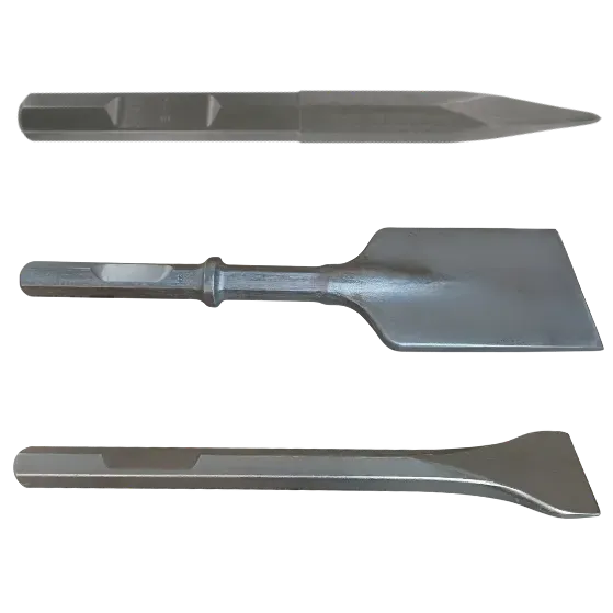 Guillet Burin HEX 28 acier forgé démolition lourde