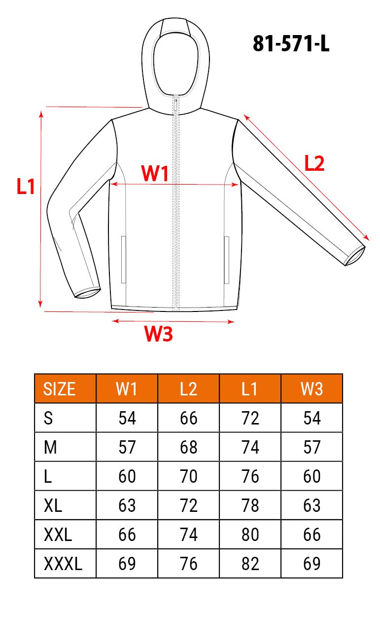 NEO TOOLS parka travail homme L membrane PrimaLoft