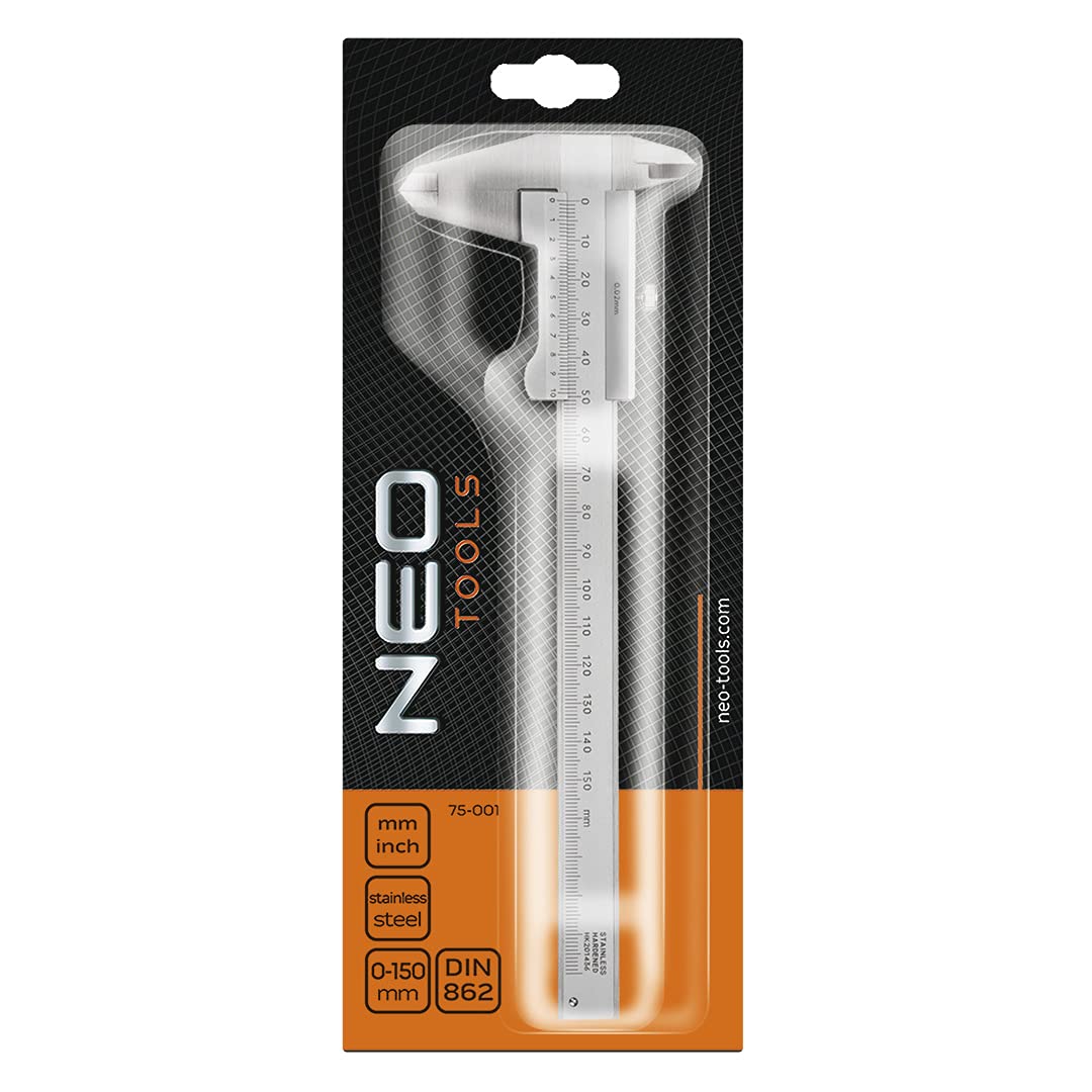 NEO TOOLS 75-001 pied à coulisse 150 mm inox