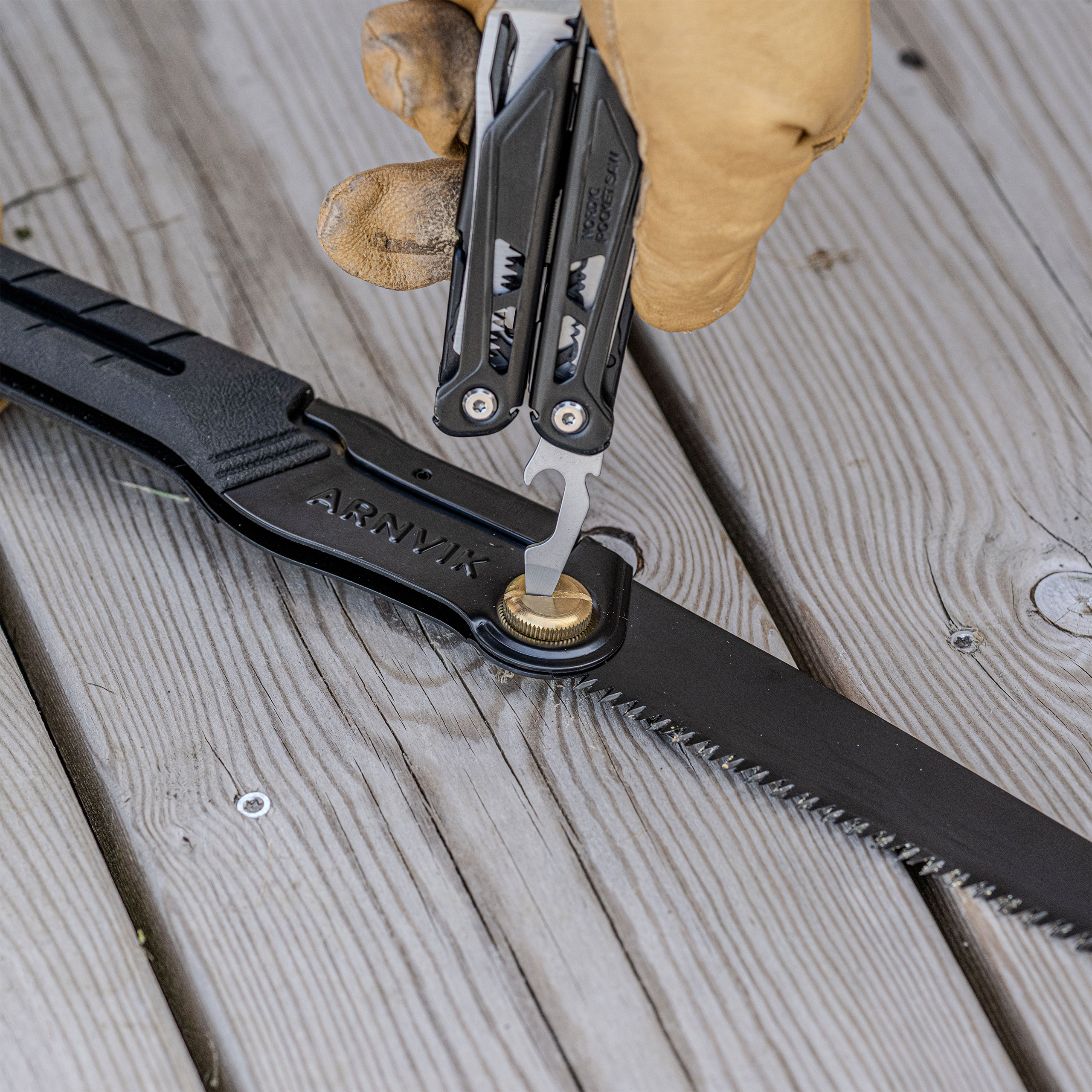 Nordic Pocket Saw Arnvik scie pliante poche bushcraft