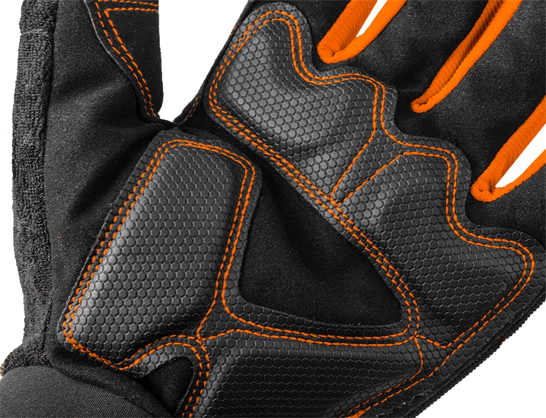 NEO Tools gants de travail sans doigts 10" aimantés