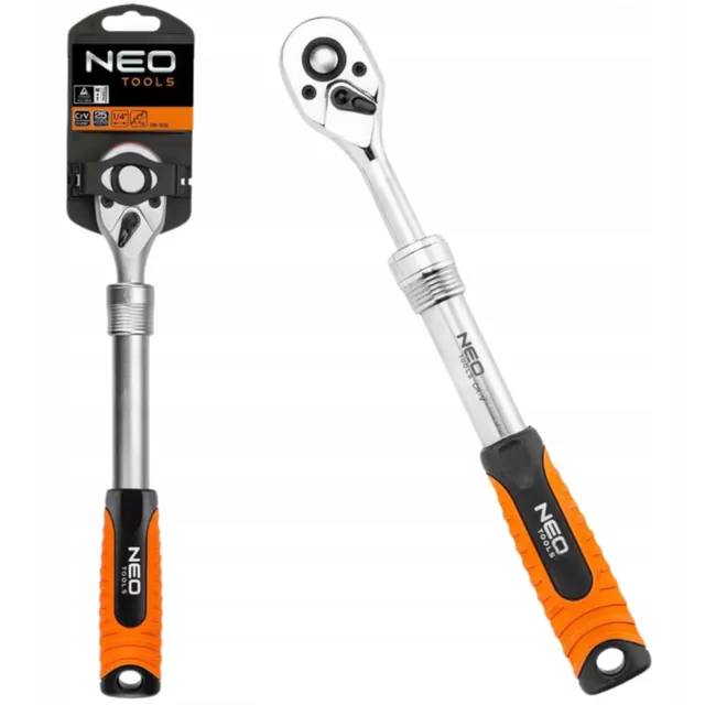 NEO TOOLS 08-515 cliquet 1/2 télescopique 72 dents