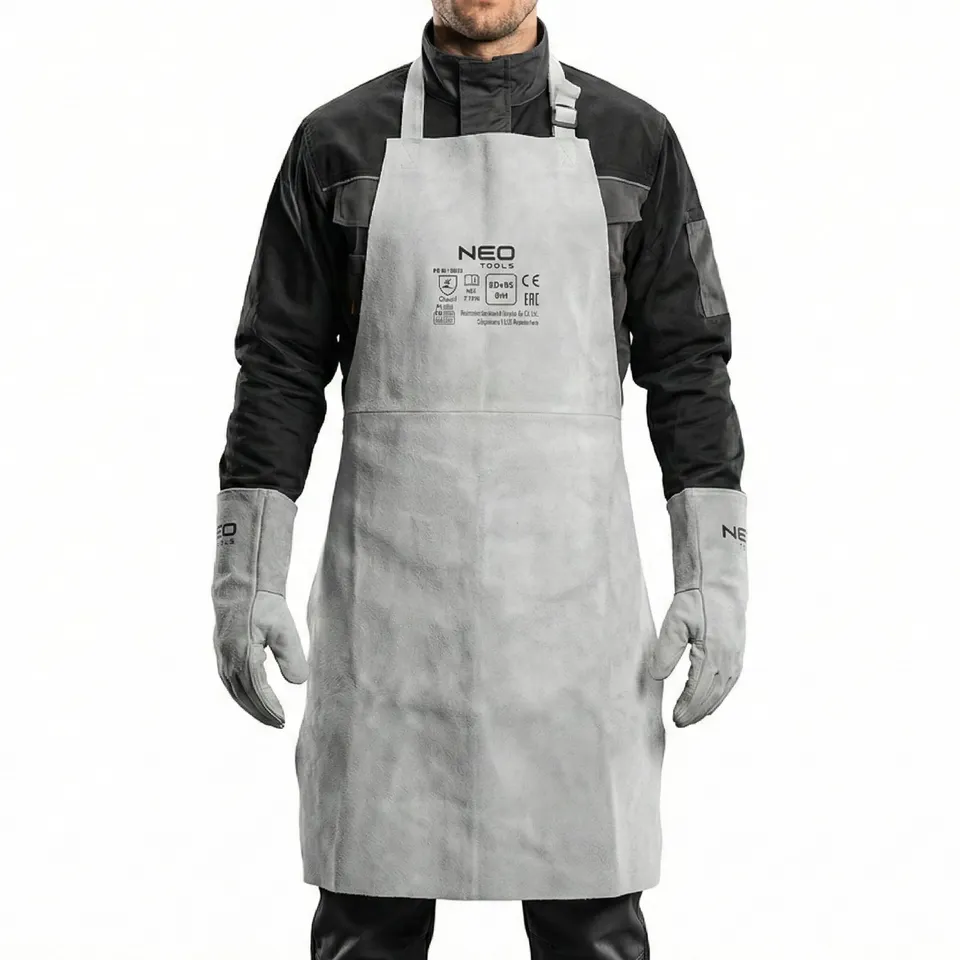NEO TOOLS tablier de soudure cuir 60x90 cm