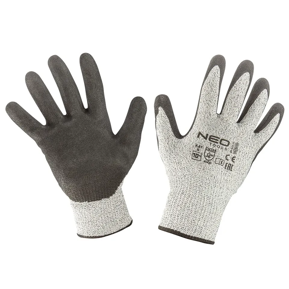 NEO TOOLS gants anti-coupure nitrile 4X43D polyester D