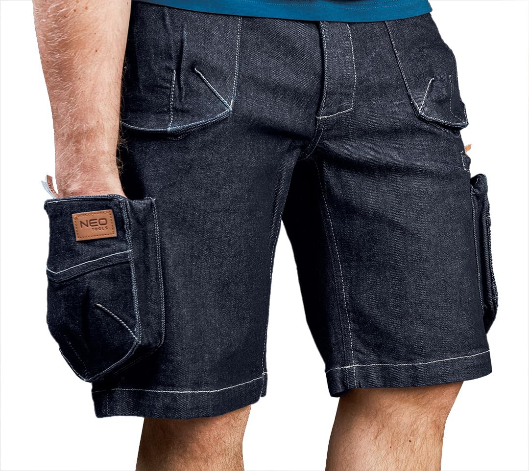 NEO Tools pantalon court travail camo coton renforcé