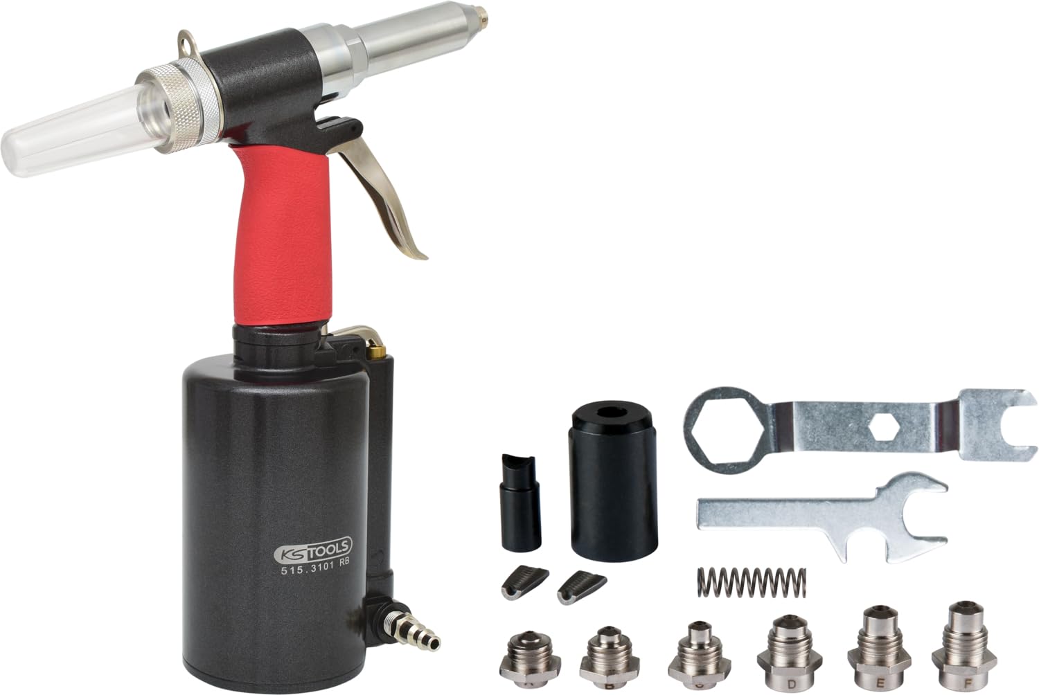KS Tools 515.3101 riveteuse pneumatique 2,4-6,4 mm